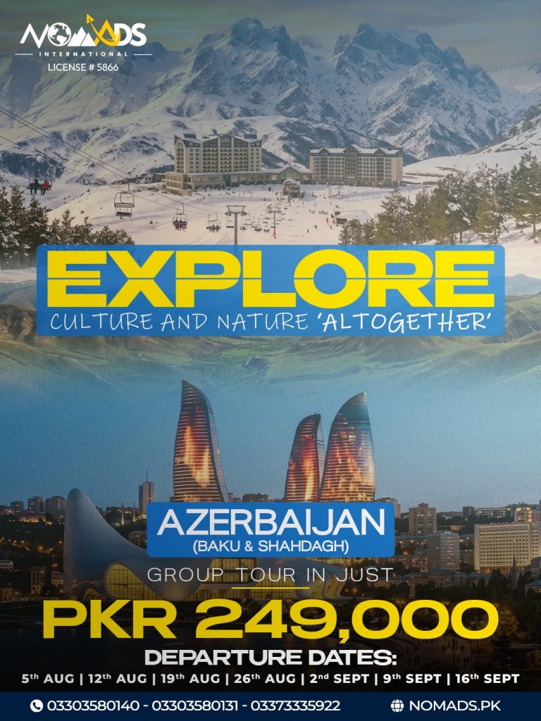 ✈BAKU Group tour –  (04Nights / 05Days)
