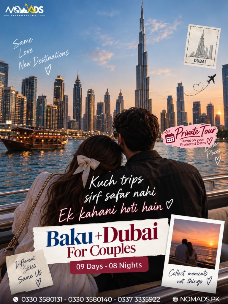 ✈Baku + Dubai –  (08Nights / 09Days)
