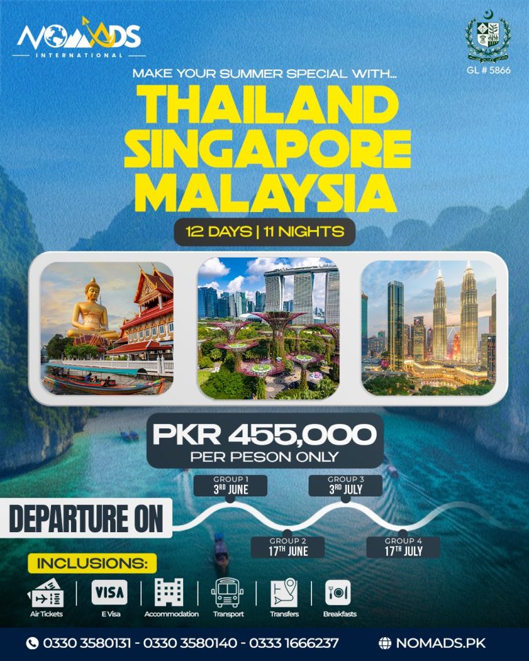 ✈Thailand-Singapore-Malaysia 12 Days 11 Nights