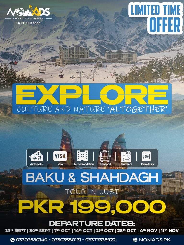 ✈BAKU Group tour –  (04Nights / 05Days)