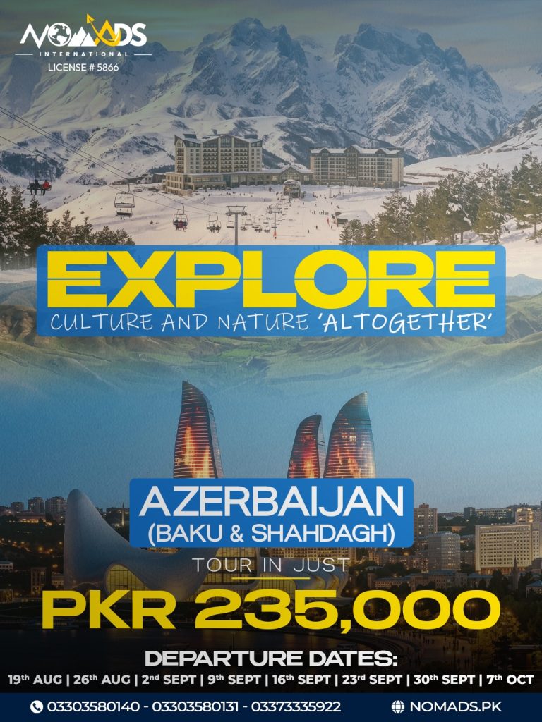✈BAKU Group tour –  (04Nights / 05Days)