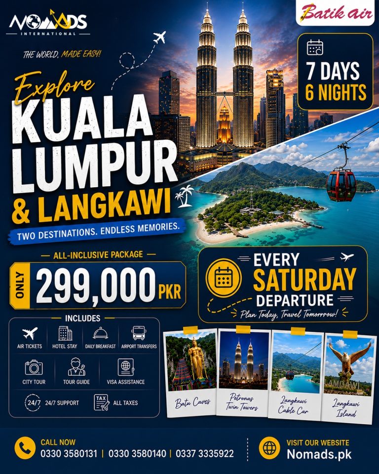 ✈Kuala Lumpur + Langkawi –  (06Nights / 07Days)